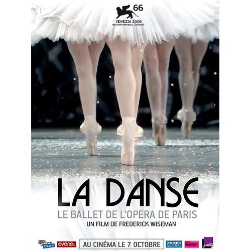 La Danse Le Ballet De L'opéra De Paris - Véritable Affiche De Cinéma Pliée - Format 40x60 Cm - De Frederick Wiseman Avec Brigitte Lefèvre, Emilie Cozette, Aurélie Dupont, Kader Belarbi - 2009