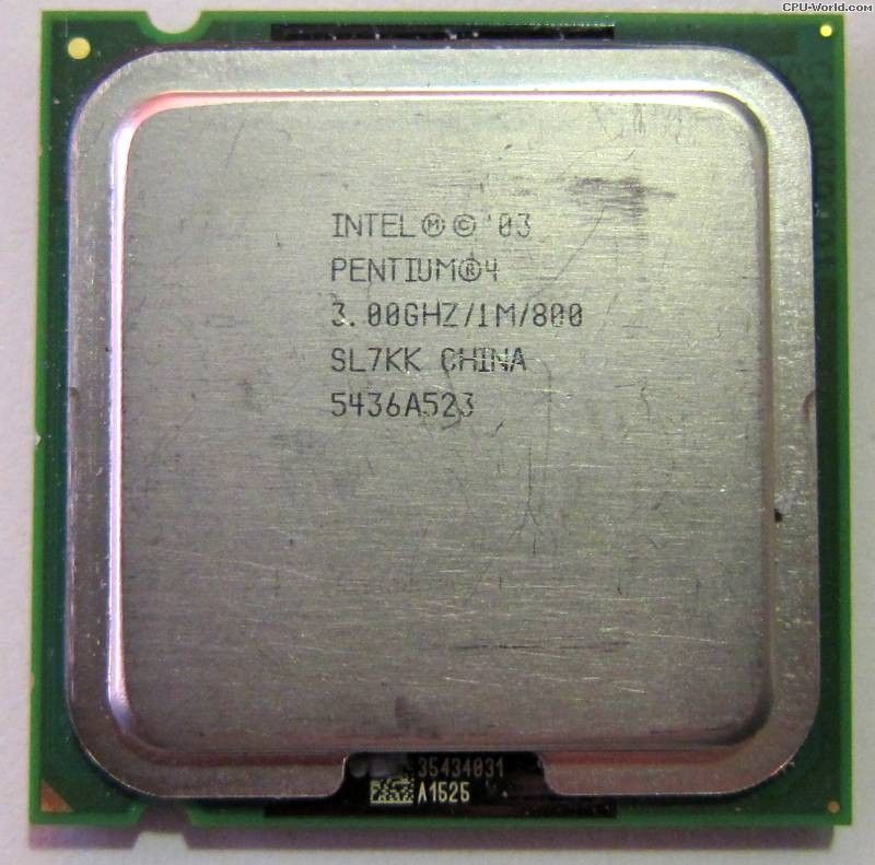 P4 - 3.0 GHz / 1M / 800 MHz / Socket 775 - SL7KK