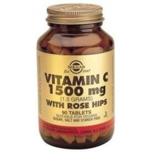 Solgar Vitamin C 1500 Mg Avec Rose Hips - 90 Tablettes 