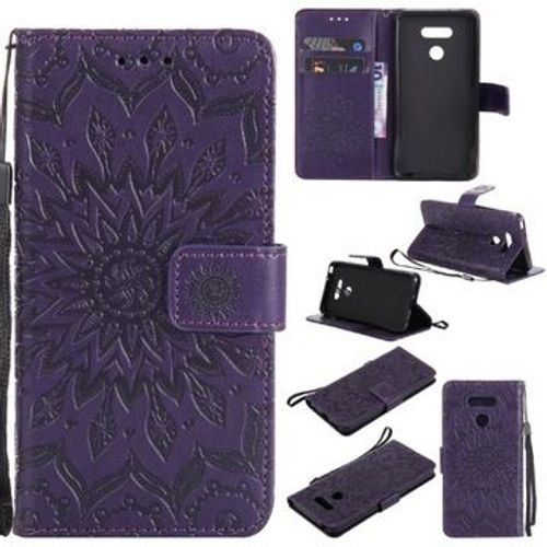 Coque En Cuir Aimant Pour Lg G6