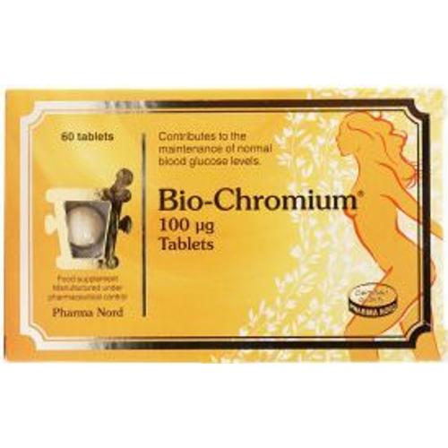 Pharma Nord Bio-Chromium 100mcg - New Pack Size, 60 Comprimés