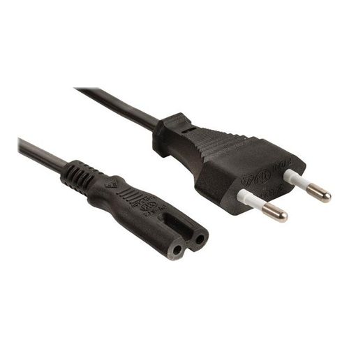 Valueline - Câble d'alimentation - IEC 60320 C7 pour Europlug (M) - 5 m - noir