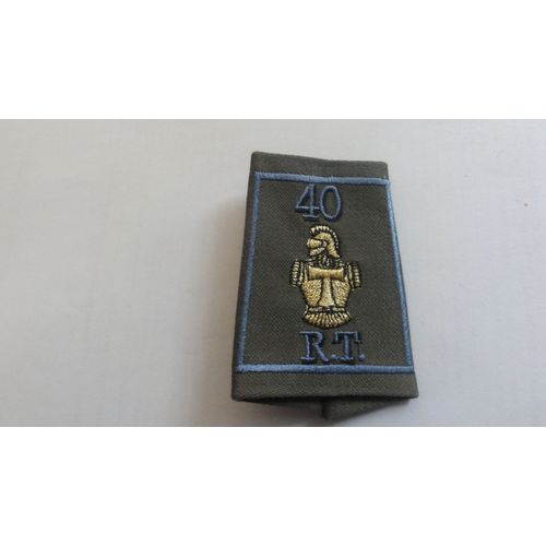 1 Fourreau D'épaule 40 Iéme Régiment De Transmission