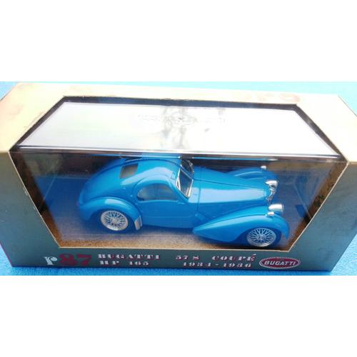 Bugatti 57s Coupe Hp 165 1934-1936 Brumm R87 Bleu 1:43 