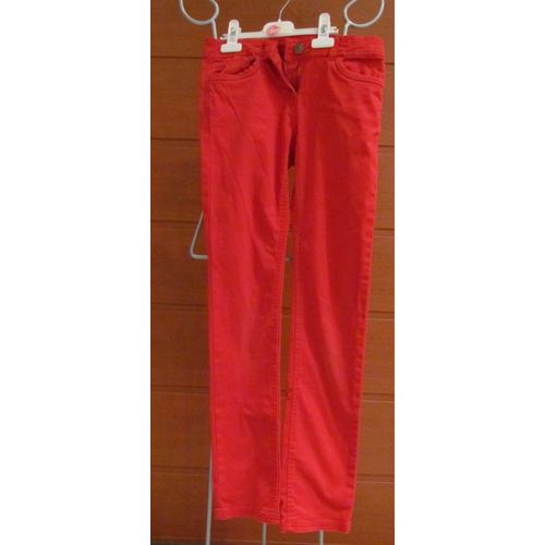 Pantalon Rouge Slim, Kiabi, 12 Ans