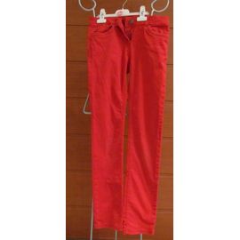 Pantalon Rouge Slim, Kiabi, 12 Ans