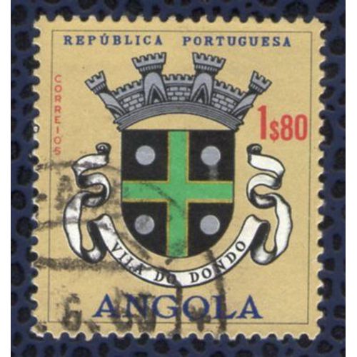Angola 1963 Oblitéré Rond Used Blason De La Ville Vila Do Dondo