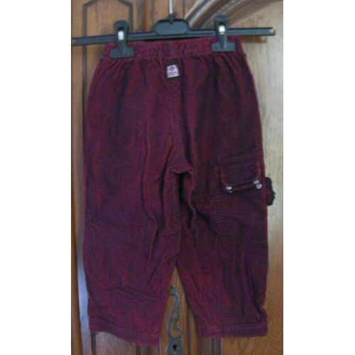 Pantalon Velours Miniman - Taille 3 Ans 