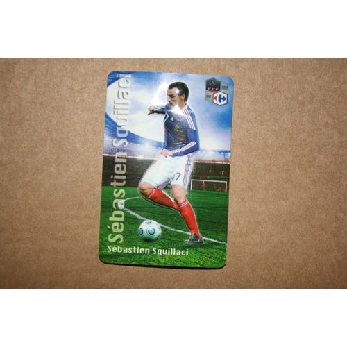 Magnets Carrefour Squillaci De L'équipe De France De Football 2010 