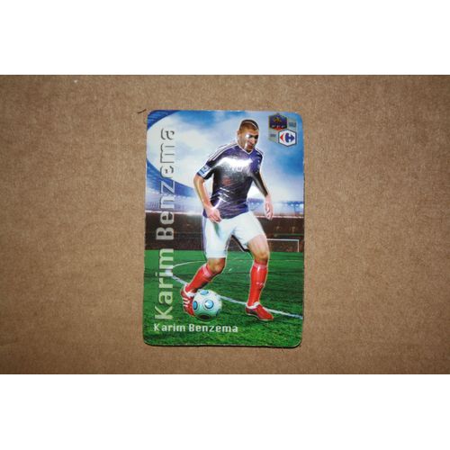 Magnets Carrefour Benzema De L'équipe De France De Football 2010 