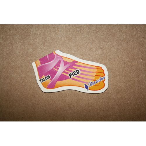 Magnet Corps Humain Petit Écolier: Pied