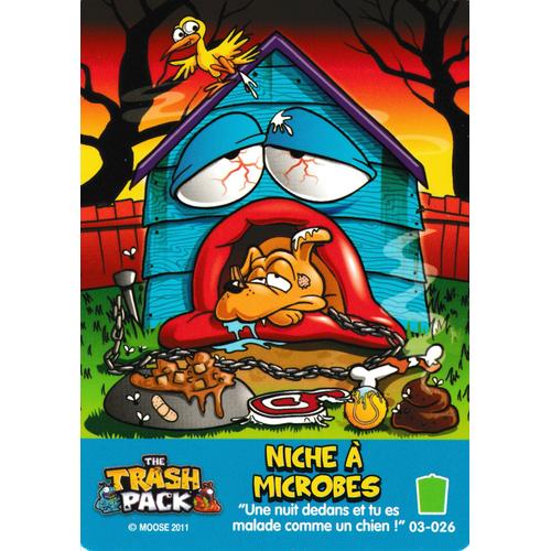 Carte Trading Card Game The Trash Pack Niche A Microbes 03-026