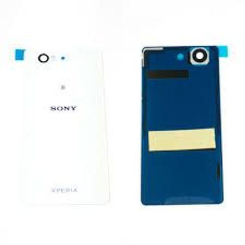 Vitre Arrière Blanche Pour Sony Xperia Z3 Compact (Mini) Et Adhésif Pré Installé + Outils