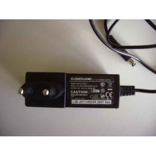 Adaptateur Secteur 12V Compatible Alimentation/Chargeur