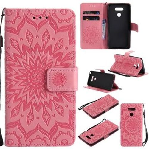 Coque En Cuir Aimant Pour Lg G6