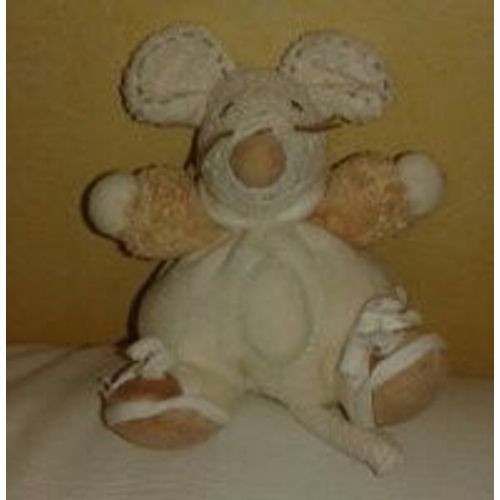 Mini Doudou Kaloo Souris Feuille