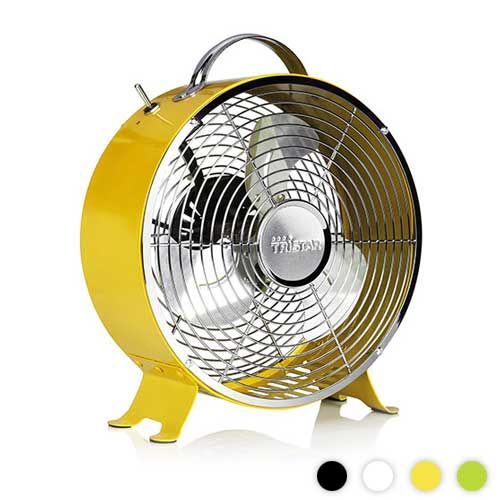 Tristar - Ve-5967 - Ventilateur À Poser - Diam. 25cm - Design Rétro - Blanc
