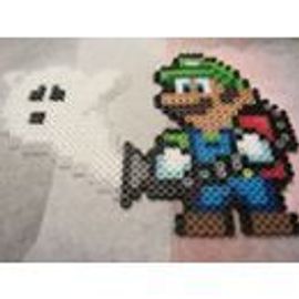 Luigi's Manqion- Perler Hama