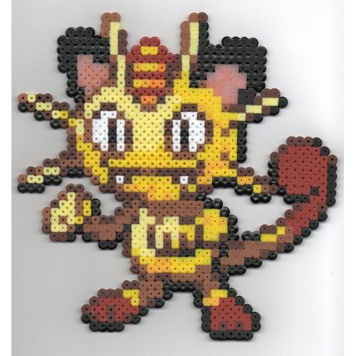Pokémon Miaouss- Perler Hama
