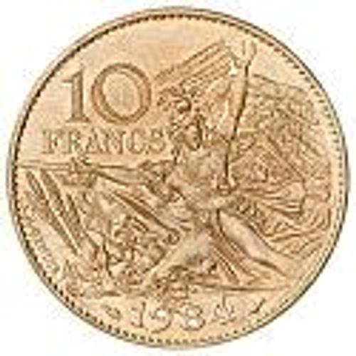 Lot De 2 Pièces 10 Francs Rude