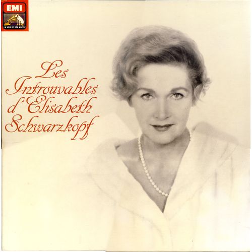 Les Introuvables D' Elisabeth Schwarzkopf (La Voix De Son Maître 1546133 Pm 652) 