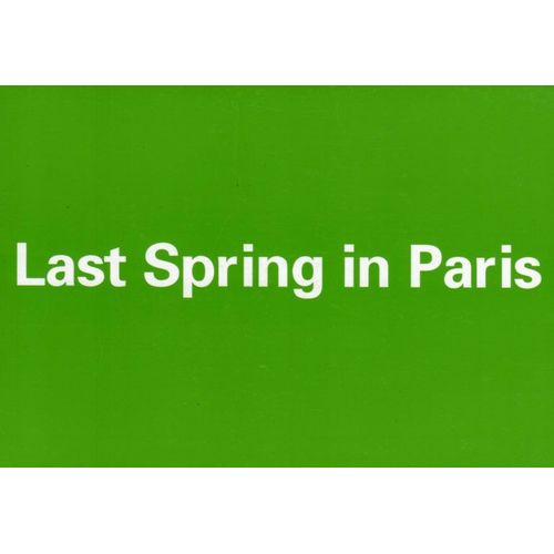 Carton D'invitation De L'exposition "Last Spring In Paris" Avec Barcelo, Fischl, Halley, Hirst, Katz, Kelley, Salle, Taaffe Warhol, À La Galerie Patrick Seguin Le 22 Mars 2002