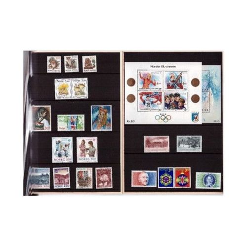 Norvège Livret Avec 28 Timbres Année 1989
