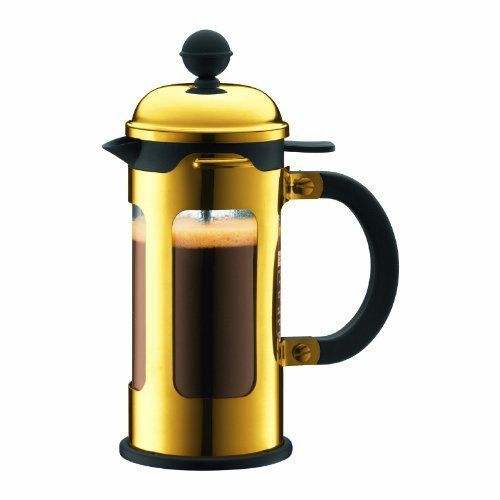Bodum - 11170-17 - Chambord - Cafetière À Piston Avec Bec Verseur - 0,35 L - Or