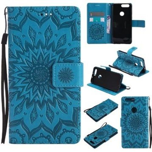 Coque En Cuir Aimant Pour Huawei Honor 8