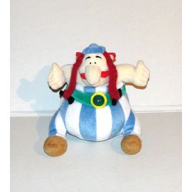 Asterix Et Obelix Peluche Obelix Assis Ajena 19 Cm Doudou Nounours