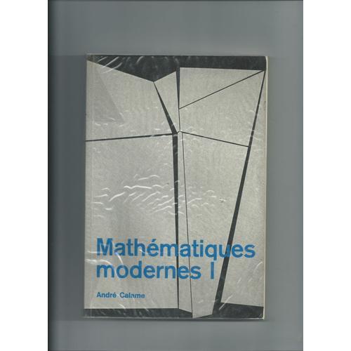 Mathematiques Modernes I