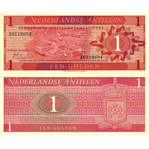 Antilles Néerlandaises / 1 Gulden / 1970 / P-20(A) / Unc