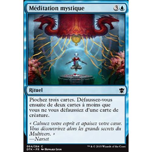  Méditation Mystique - Les Dragons De Tarkir - C