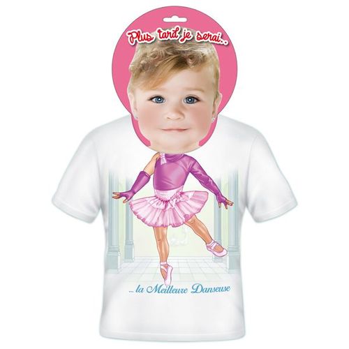 T-Shirt  Enfants  Plus Tard Je Serais Danseuse 