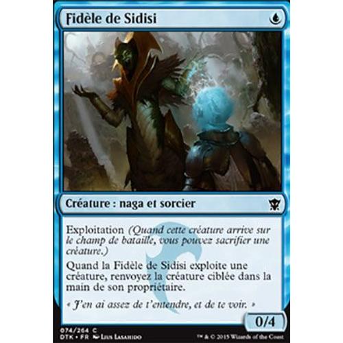  Fidèle De Sidisi - Les Dragons De Tarkir - C