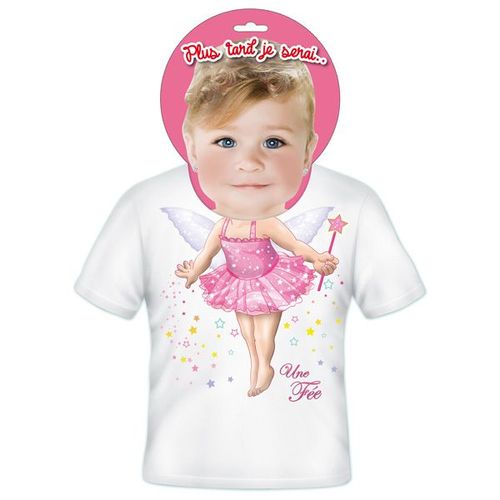 T-Shirt  Enfants  Plus Tard Je Serais Une Fée
