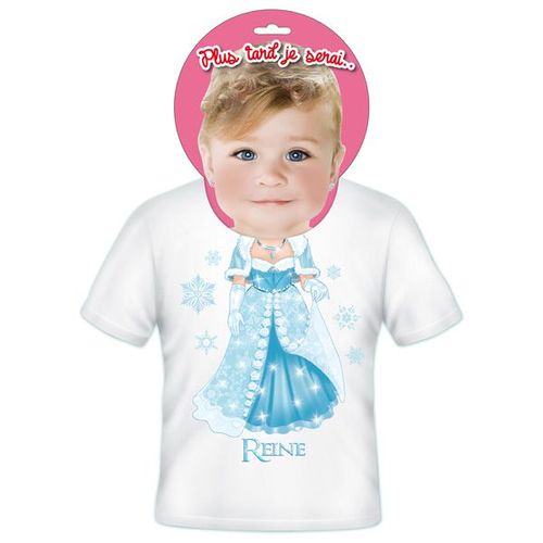 T-Shirt Enfants Plus Tard Je Serais Une Reine 