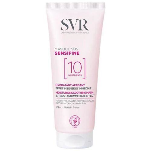Svr Sensifine Masque Sos Hydratant Apaisant Peaux Intolérantes Poly-Allergiques 75 Ml 