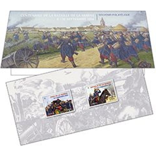 Souvenir Philatélique, Bloc Feuillet, Centenaire De La Bataille De La Marne - 2014