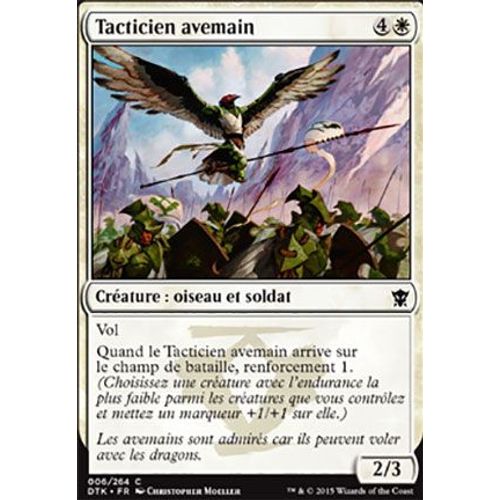  Tacticien Avemain - Les Dragons De Tarkir - C