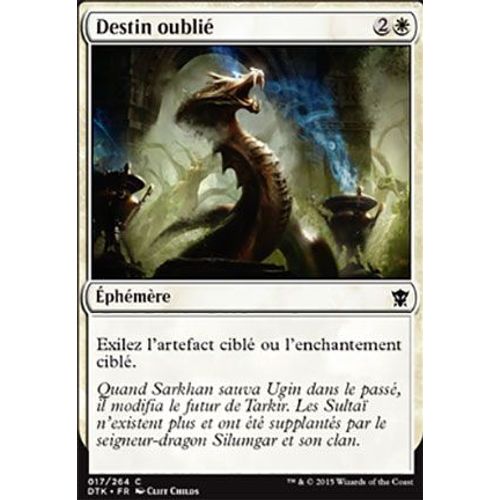  Destin Oublié - Les Dragons De Tarkir - C