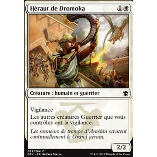  Héraut De Dromoka - Les Dragons De Tarkir - C