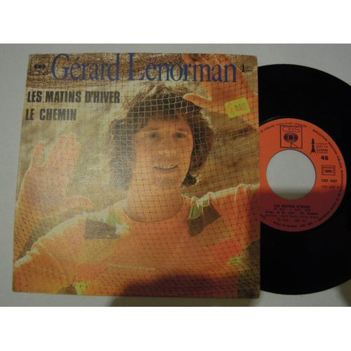 Les Matins D'hiver - Cbs 8427 France - Logo Cbs Noir Sur Pochette