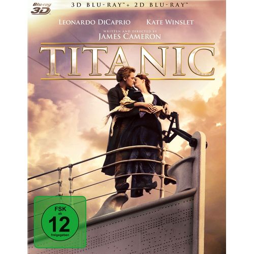 Titanic 3d (Blu-Ray 3d, + Blu-Ray 2d, 4 Discs)