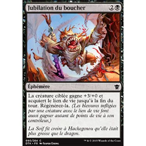  Jubilation Du Boucher - Les Dragons De Tarkir - C