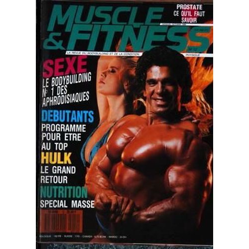 Muscle Et Fitness N° 12 Du 01/10/1988 - Sexe Le Bodybuilding Numero 1 Des Aphrodisiaques - Debutants Programme Pour Etre Au Top - Hulk Le Grand Retour - Nutrition Special Masse