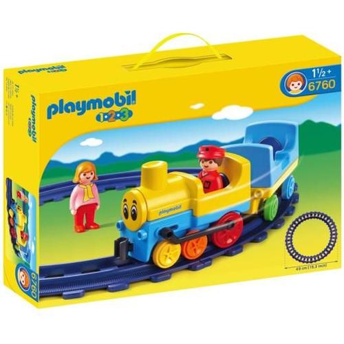 Playmobil 6760 - Train Avec Rails