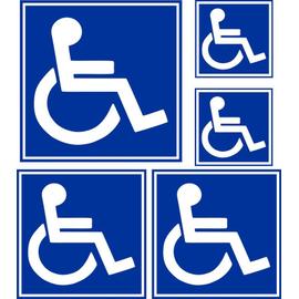 Support adhésif pour Carte de stationnement handicapé Porte étui à