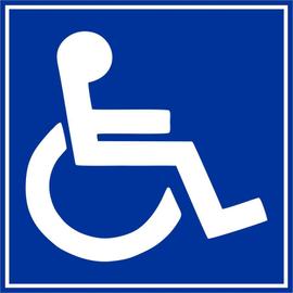 Support adhésif pour Carte de stationnement handicapé Porte étui à