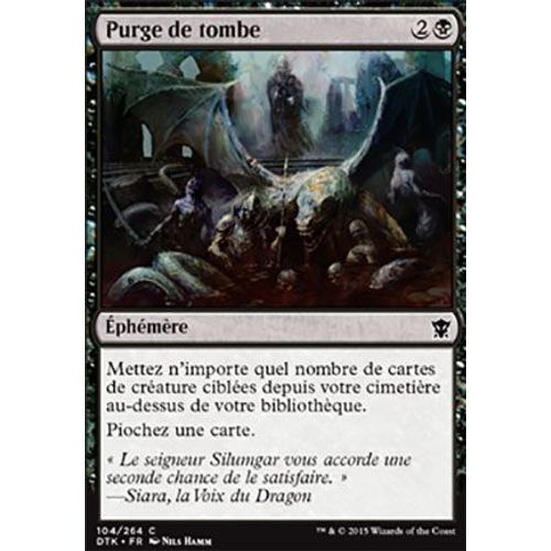 Purge De Tombe -  Les Dragons De Tarkir - C